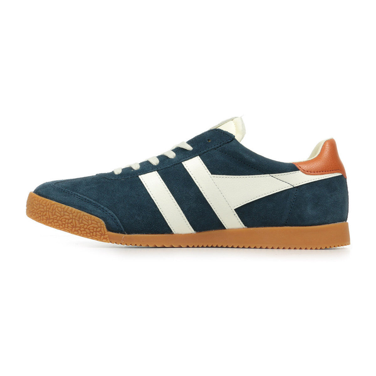 GOLA - Sneakers ELAN - Daim - Navy / Off White / Orange