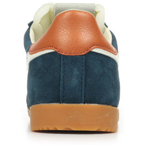 GOLA - Sneakers ELAN - Daim - Navy / Off White / Orange