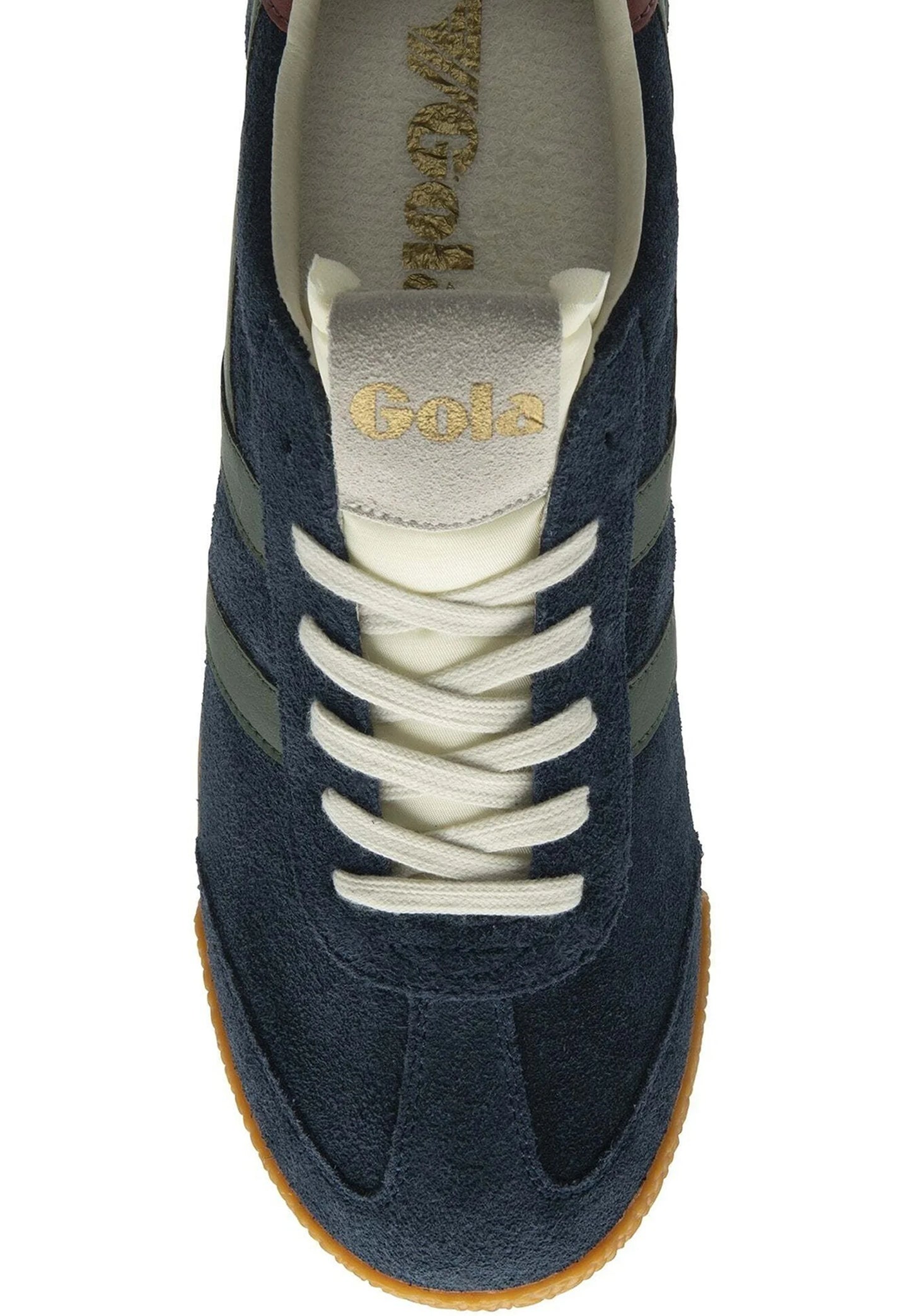 GOLA - Sneakers ELAN - Daim - Navy / Sage / Red