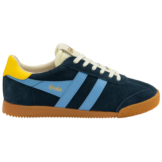 GOLA - Sneakers ELAN - Daim - Navy / Vista Blue / Sun