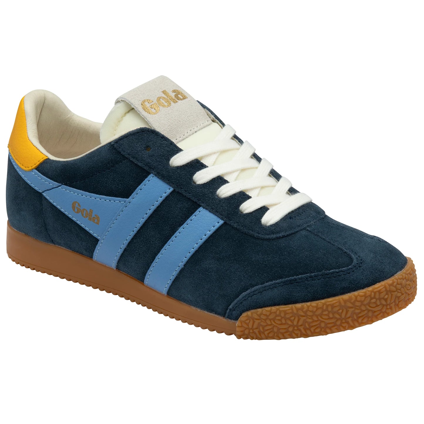 GOLA - Sneakers ELAN - Daim - Navy / Vista Blue / Sun