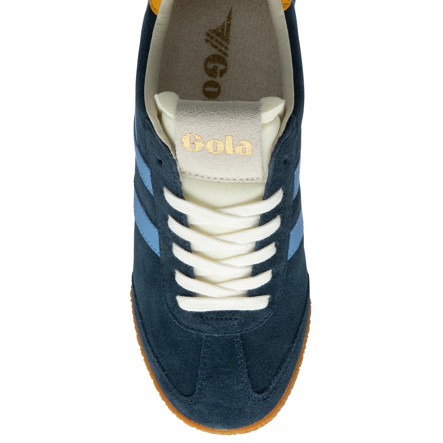 GOLA - Sneakers ELAN - Daim - Navy / Vista Blue / Sun