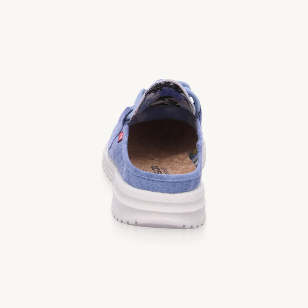 FUSION - Mocassins ELLA CHAIN - Bleu