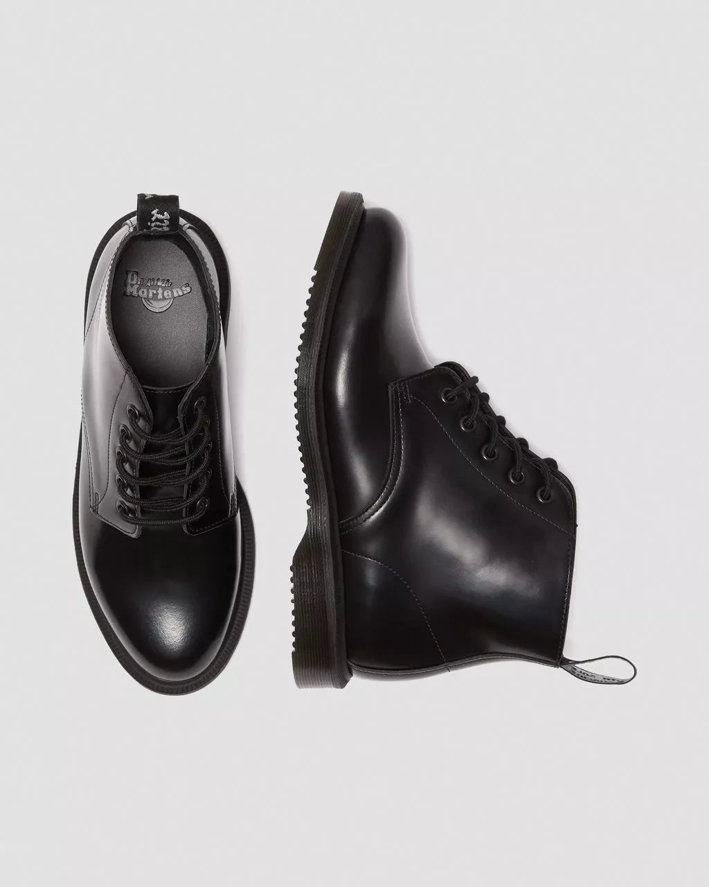 DR. MARTENS - Bottines EMMELINE - Cuir - Noir