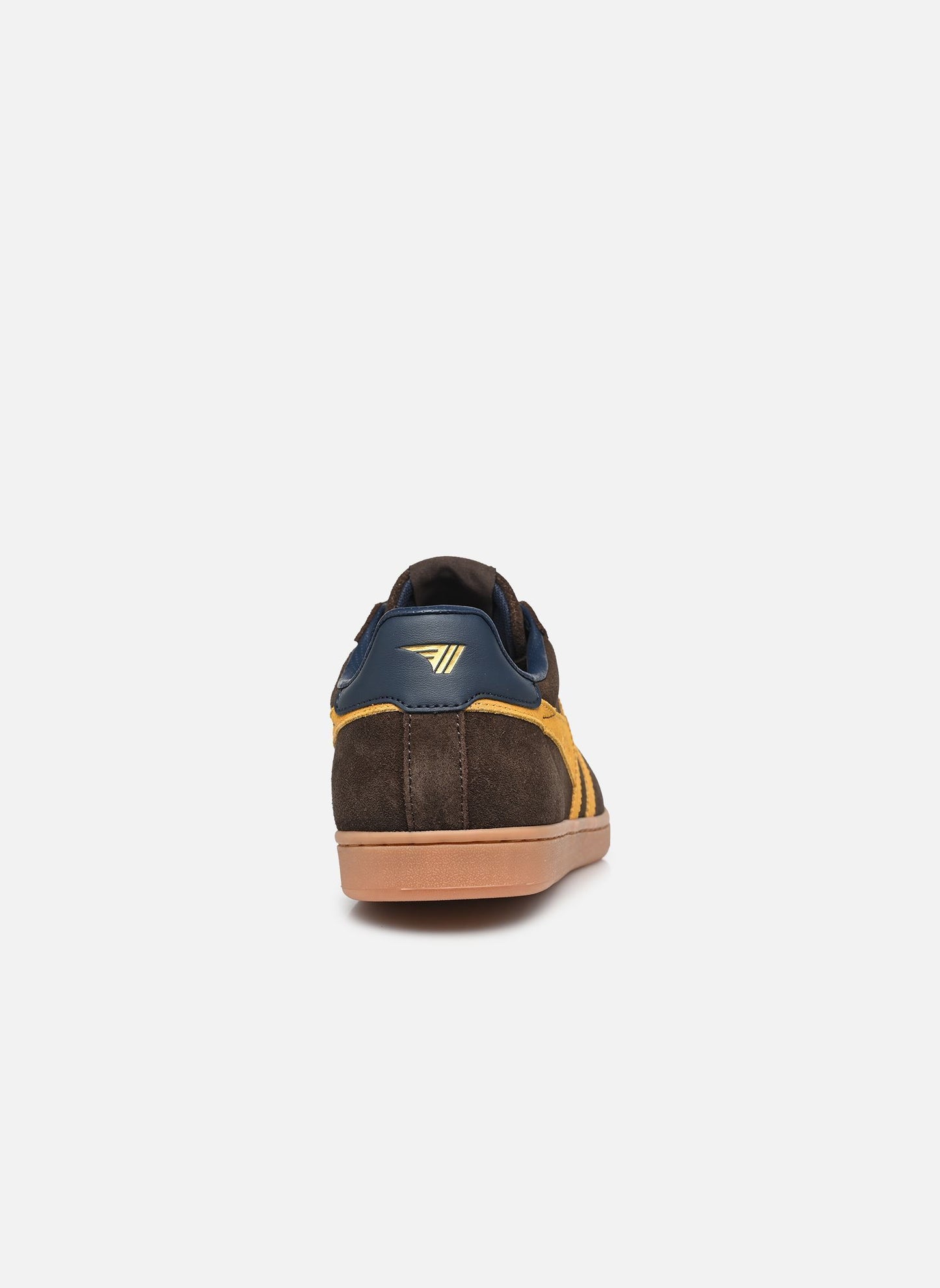 GOLA - Sneakers EQUIPE II - Cuir & Daim - Brown / Sun / Navy