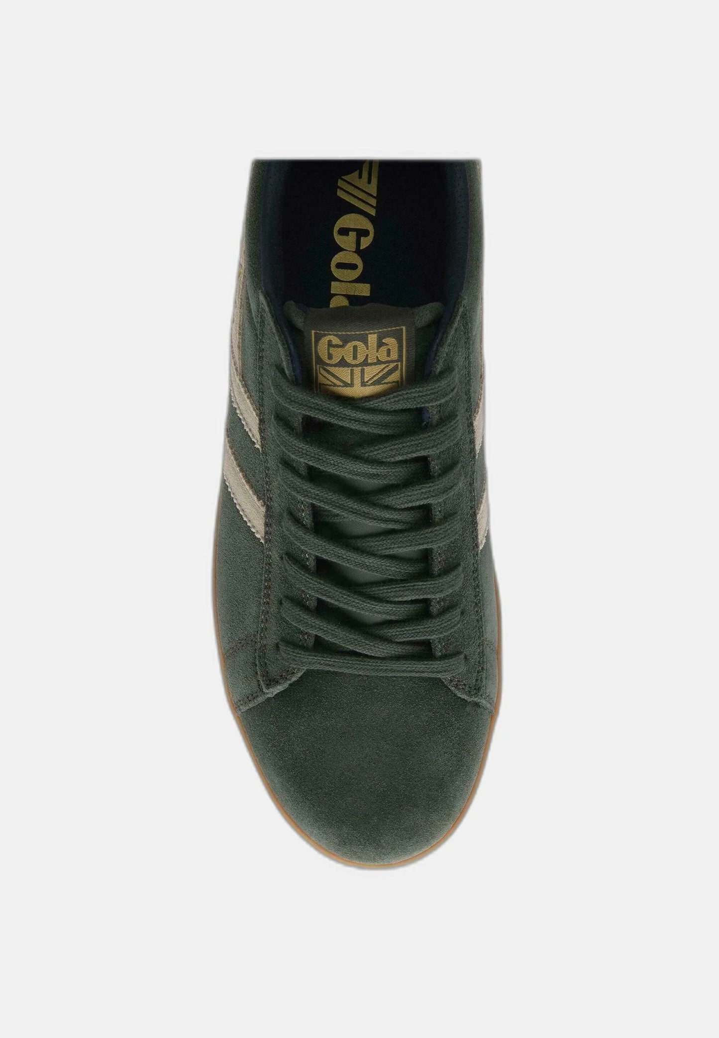 GOLA - Sneakers EQUIPE II - Cuir & Daim - Dark Khaki / Bone / Navy