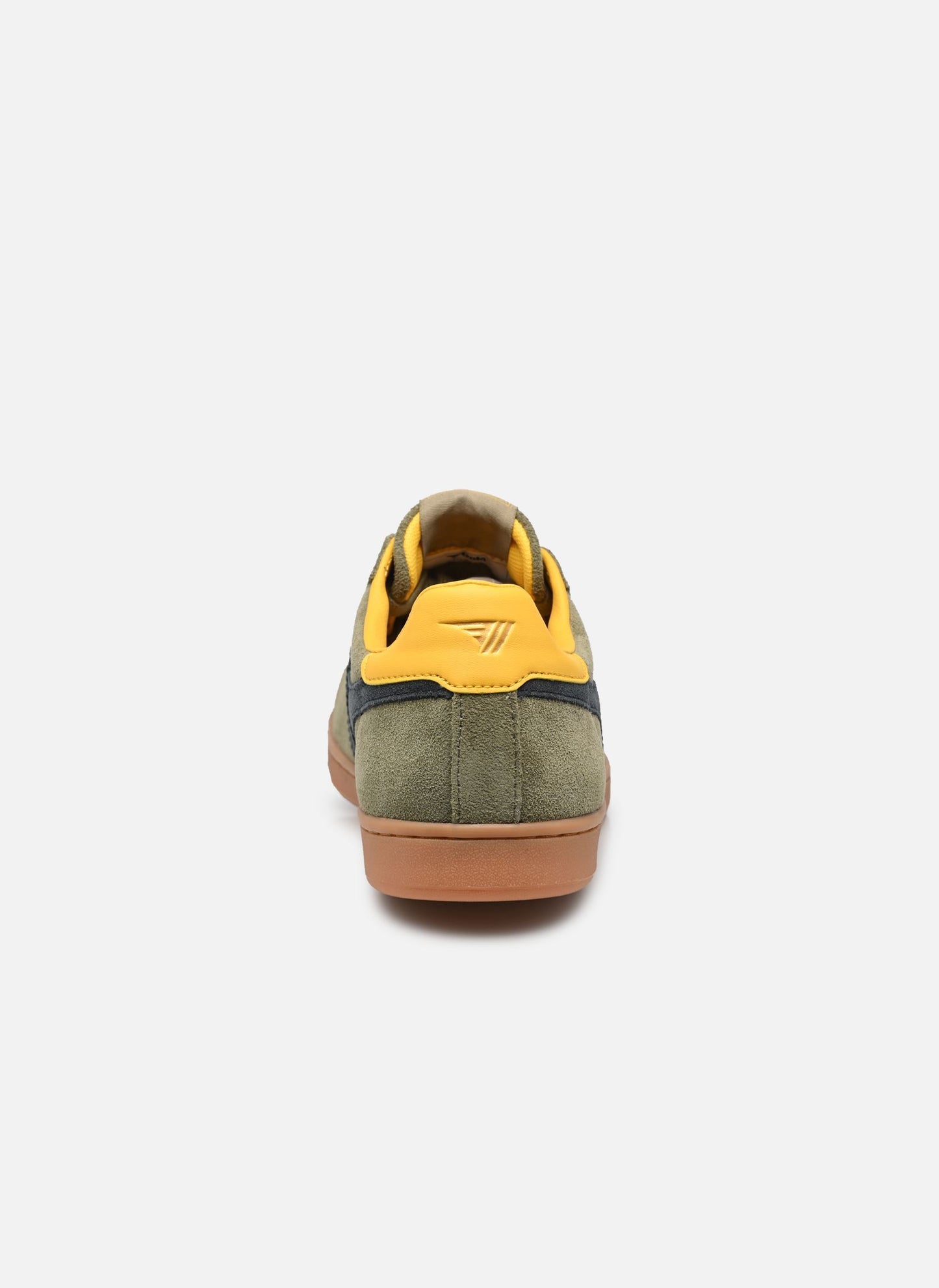 GOLA - Sneakers EQUIPE II - Cuir & Daim - Khaki / Navy / Sun