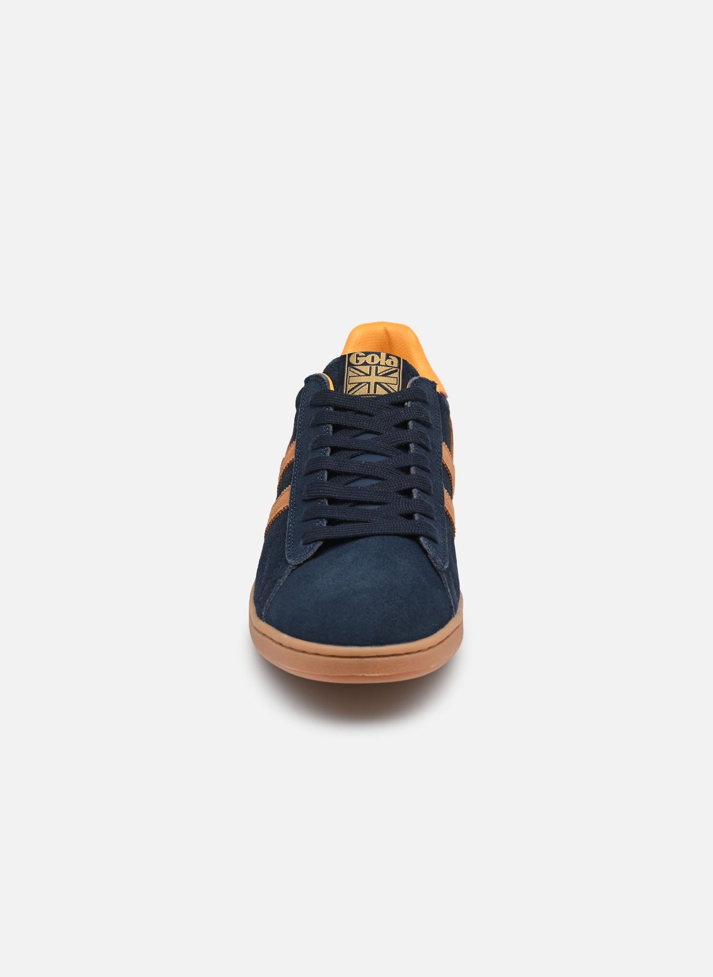GOLA - Sneakers EQUIPE II - Cuir & Daim - Navy / Ginger / Sun