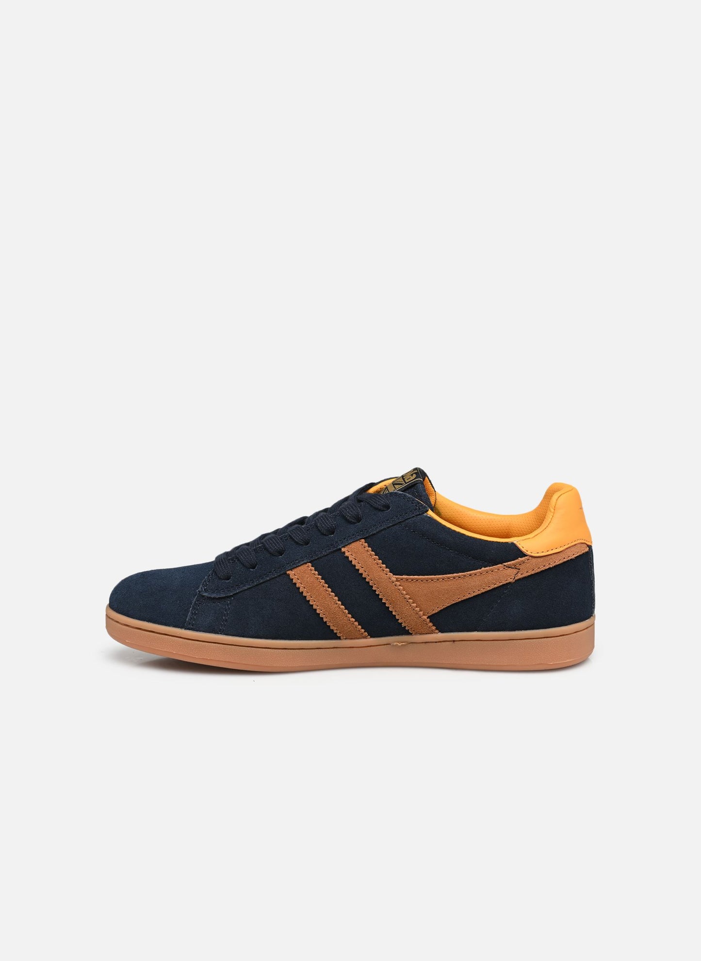 GOLA - Sneakers EQUIPE II - Cuir & Daim - Navy / Ginger / Sun