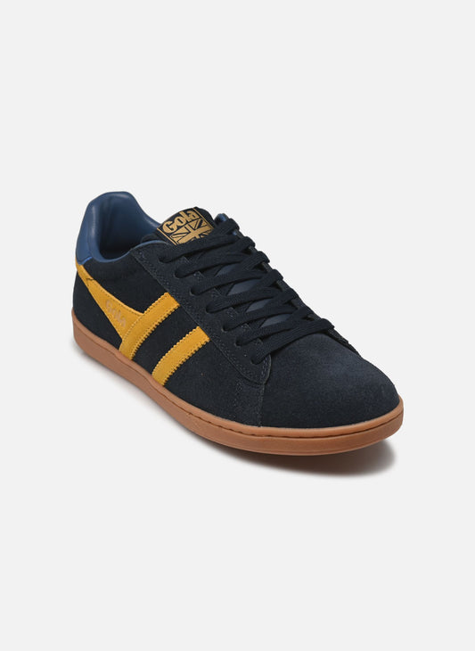 GOLA - Sneakers EQUIPE II - Cuir & Daim - Navy Sun Moonlight