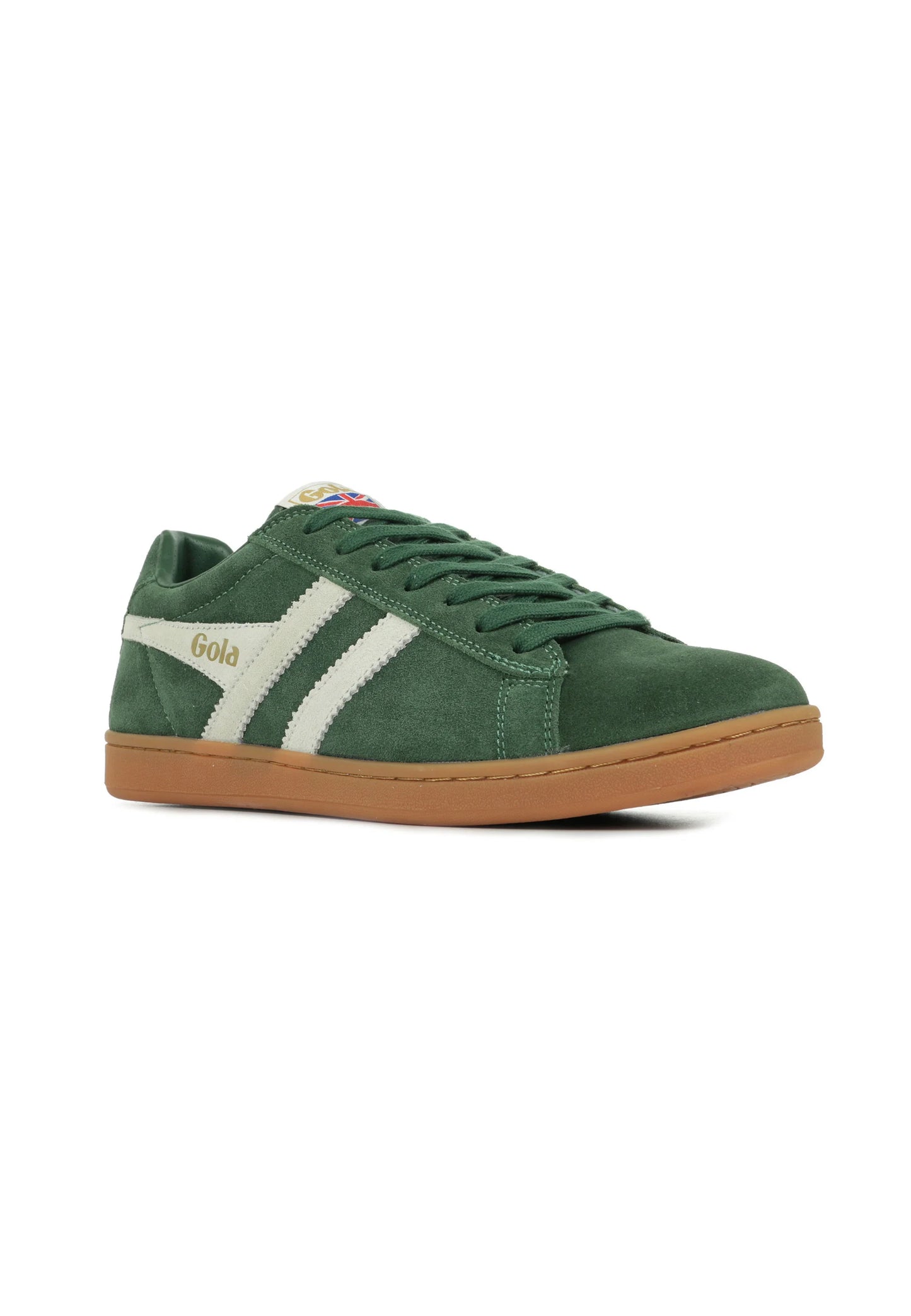 GOLA - Sneakers EQUIPE - Daim - Green / Offwhite