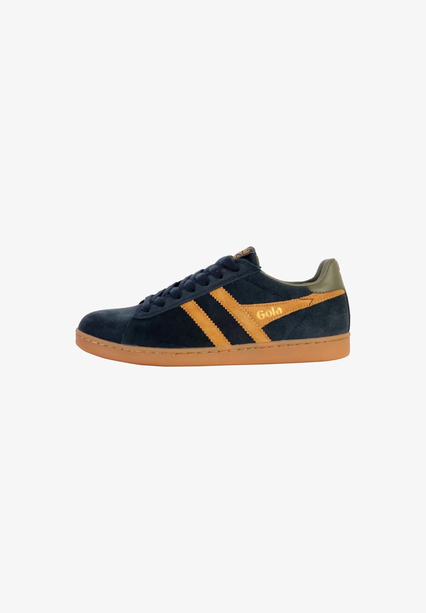 GOLA - Sneakers EQUIPE - Daim - Navy / Tobacco / Kaki