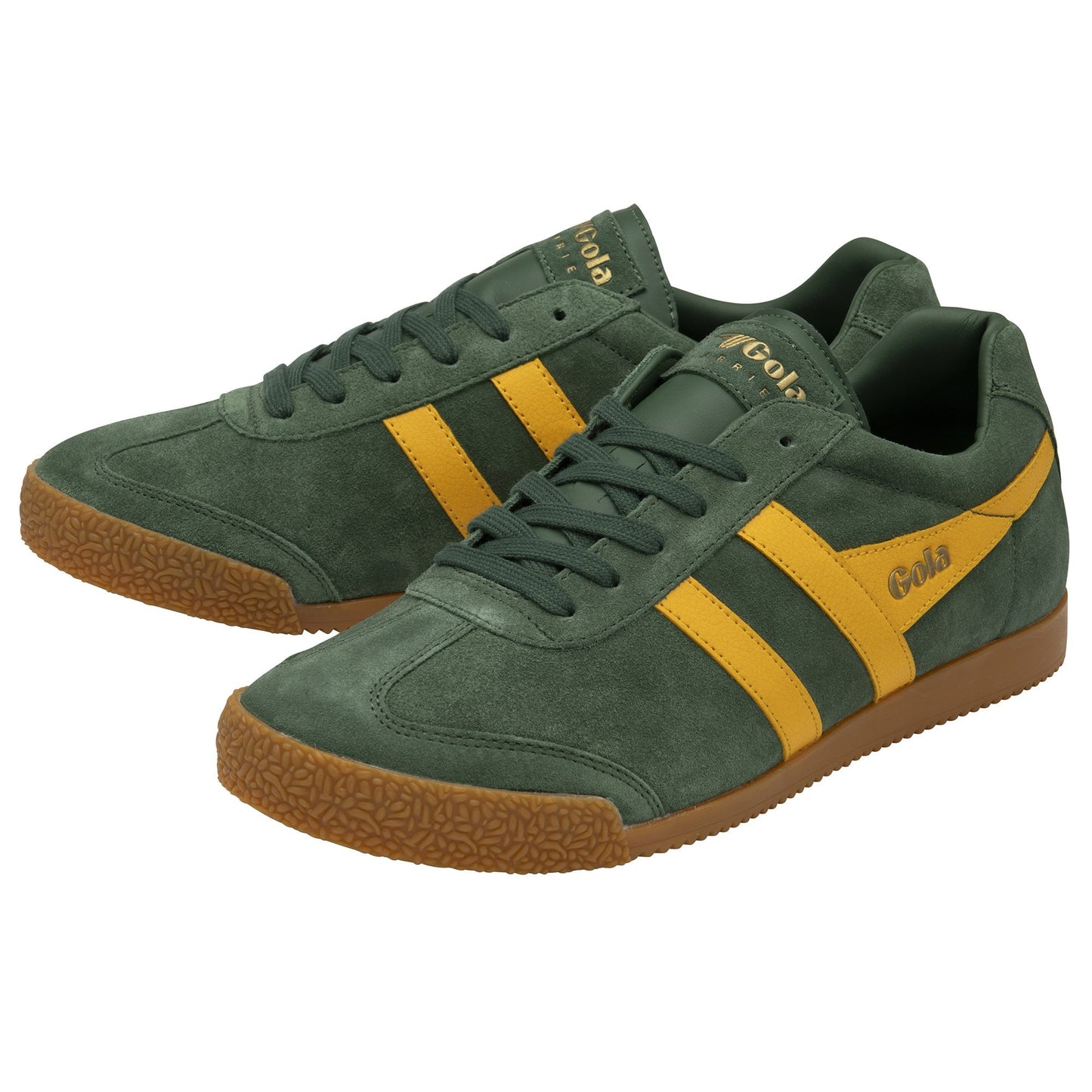 GOLA - Basket HARRIER - Daim - Evergreen/Sun