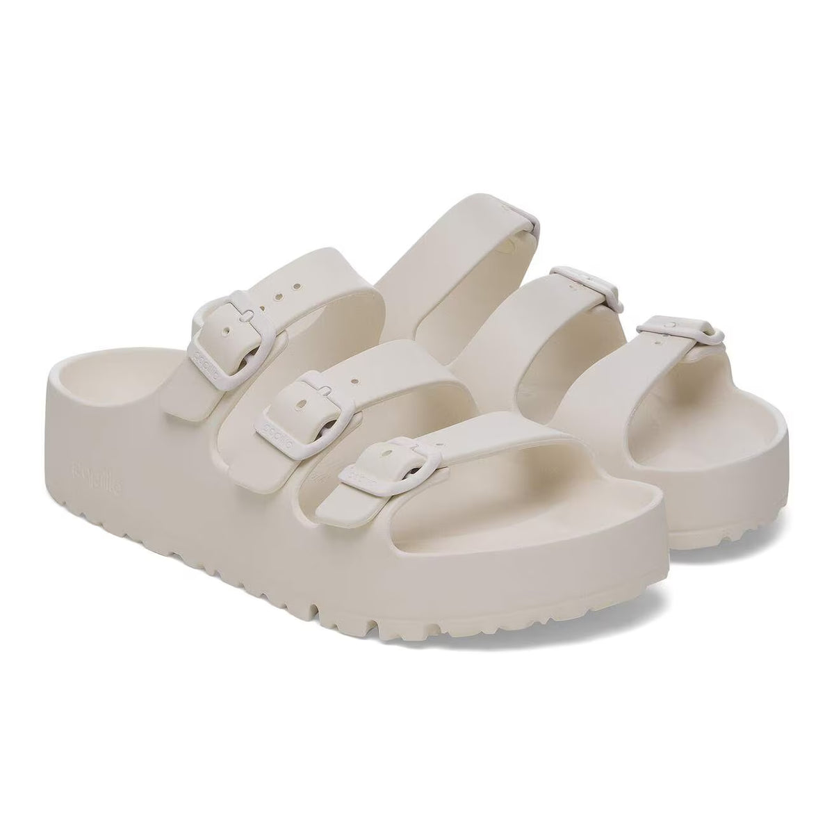 BIRKENSTOCK - Sandales FLORIDA EVA PLATFORM - Eggshell