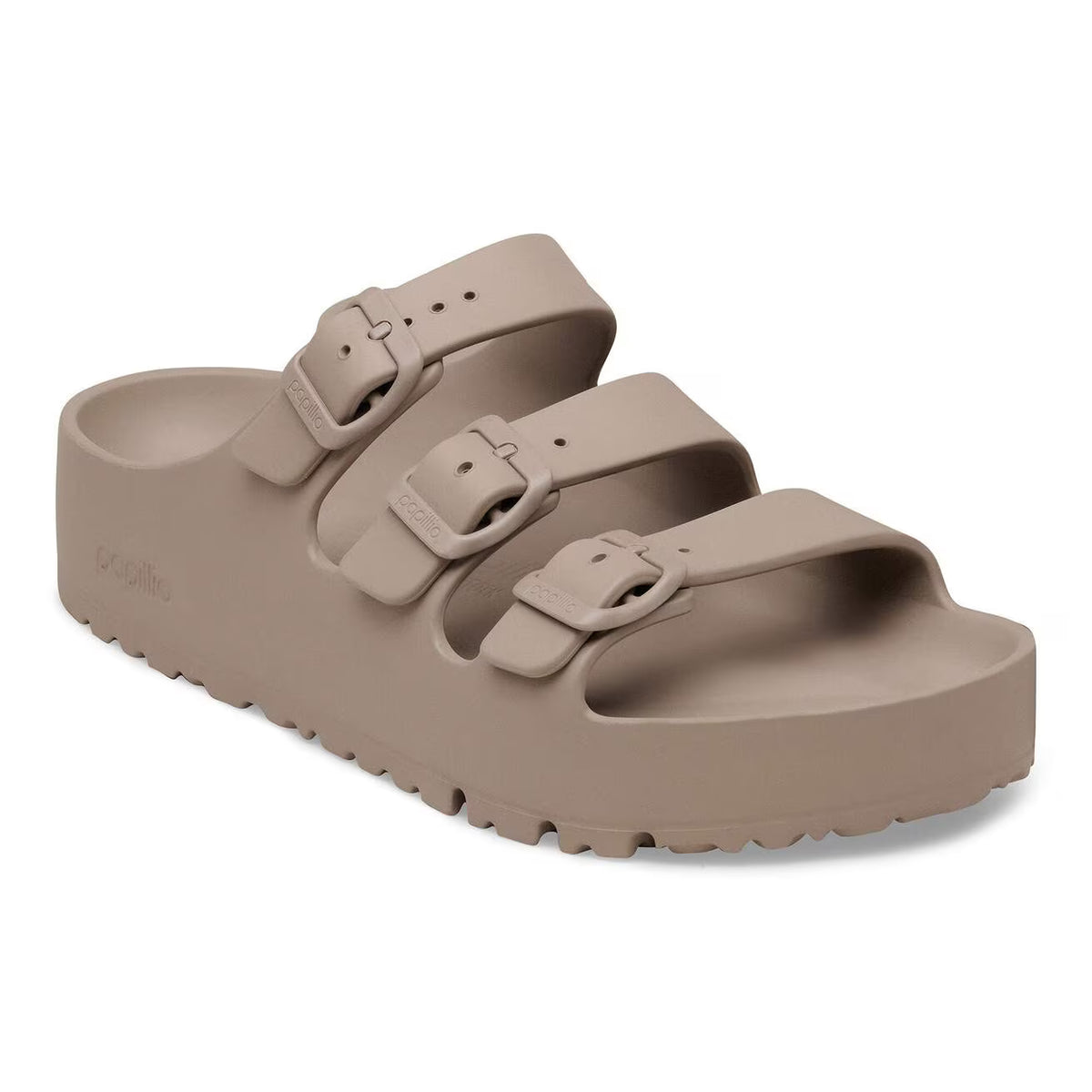 BIRKENSTOCK - Sandales FLORIDA EVA PLATFORM - Gray taupe