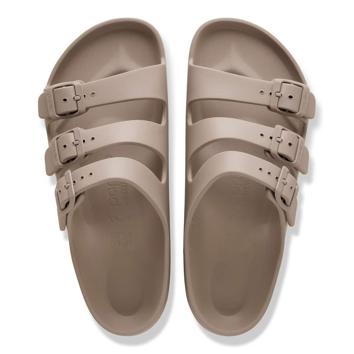 BIRKENSTOCK - Sandales FLORIDA EVA PLATFORM - Gray taupe