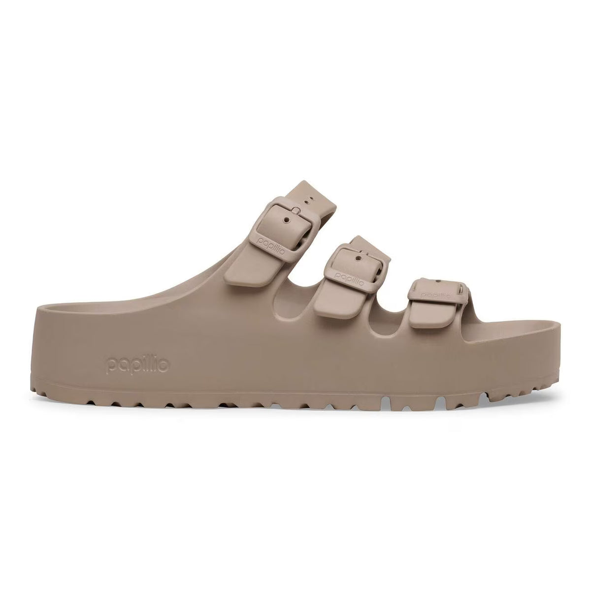 BIRKENSTOCK - Sandales FLORIDA EVA PLATFORM - Gray taupe
