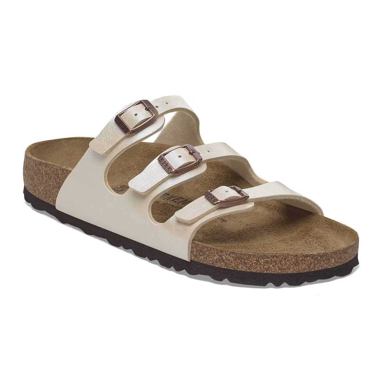 BIRKENSTOCK - Mule FLORIDA - Graceful pearl white