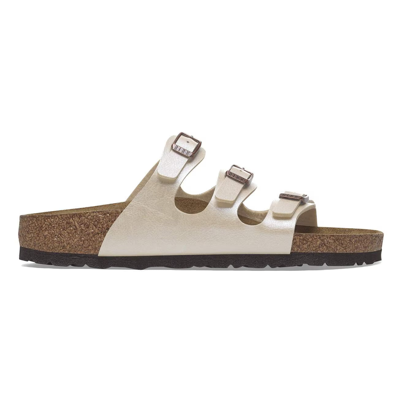 BIRKENSTOCK - Mule FLORIDA - Graceful pearl white