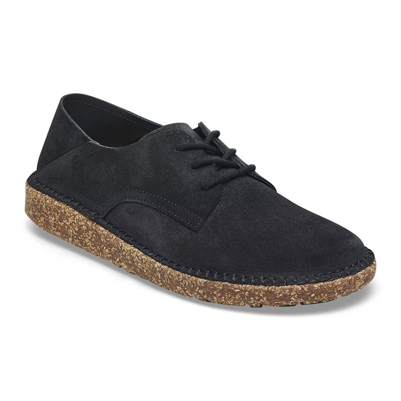 BIRKENSTOCK - Basket GARY Suède - Noir