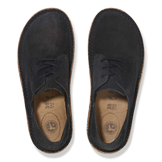 BIRKENSTOCK - Basket GARY Suède - Noir