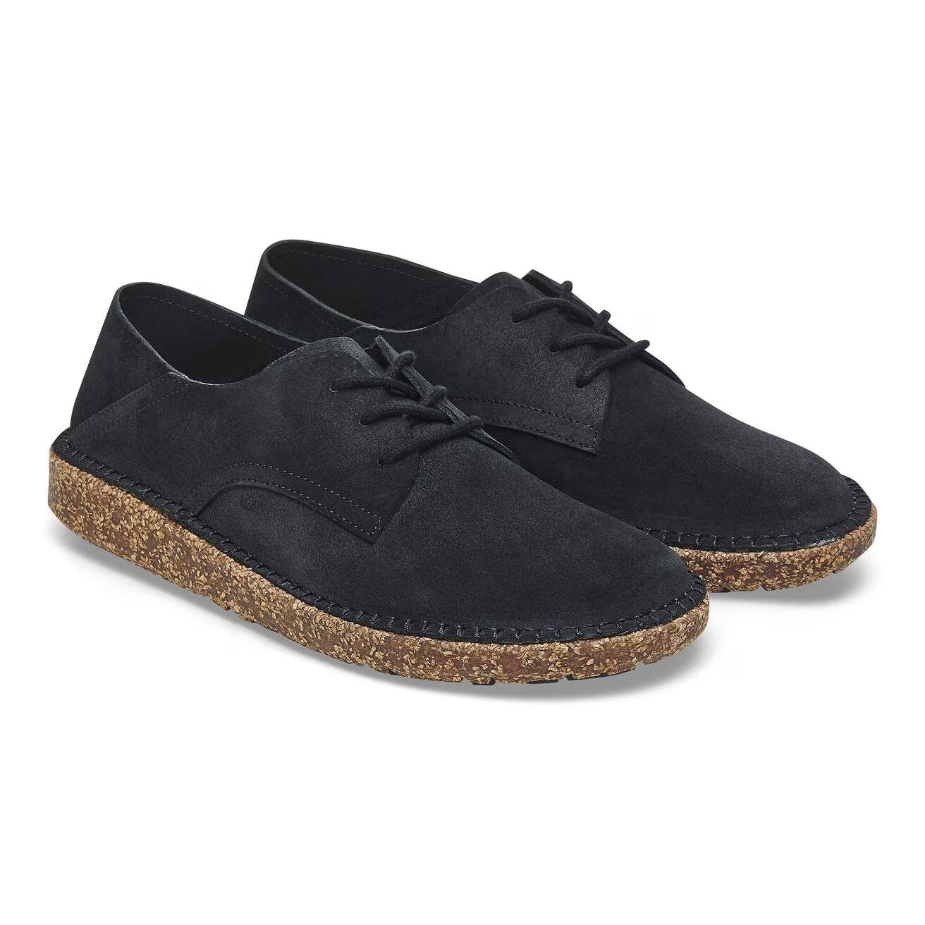 BIRKENSTOCK - Basket GARY Suède - Noir