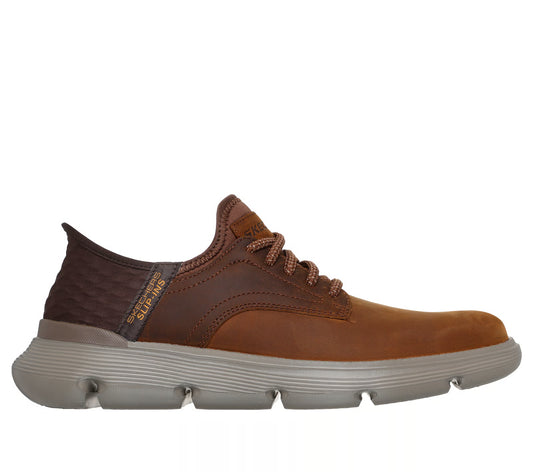 SKECHERS - Basket GERVIN - Dark brown