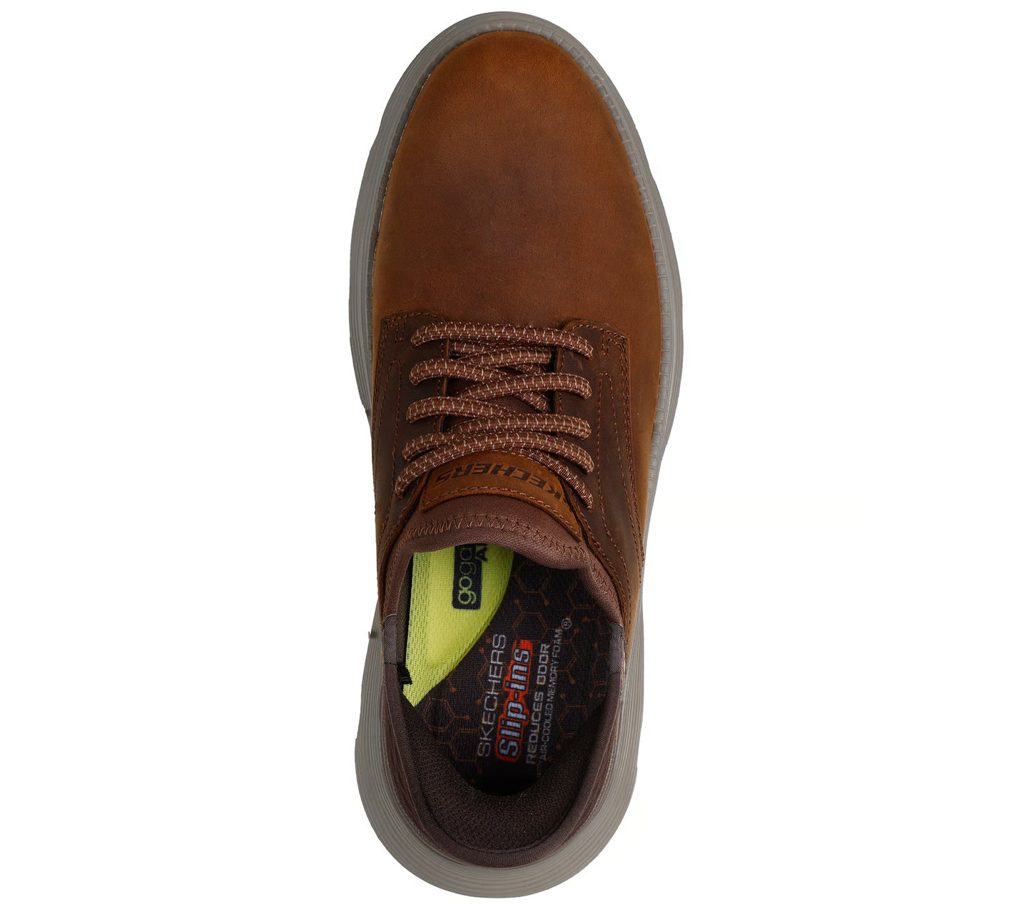 SKECHERS - Basket GERVIN - Dark brown