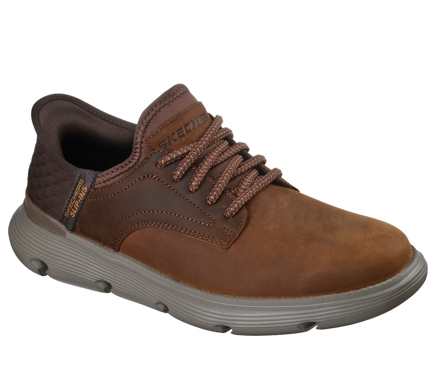 SKECHERS - Basket GERVIN - Dark brown