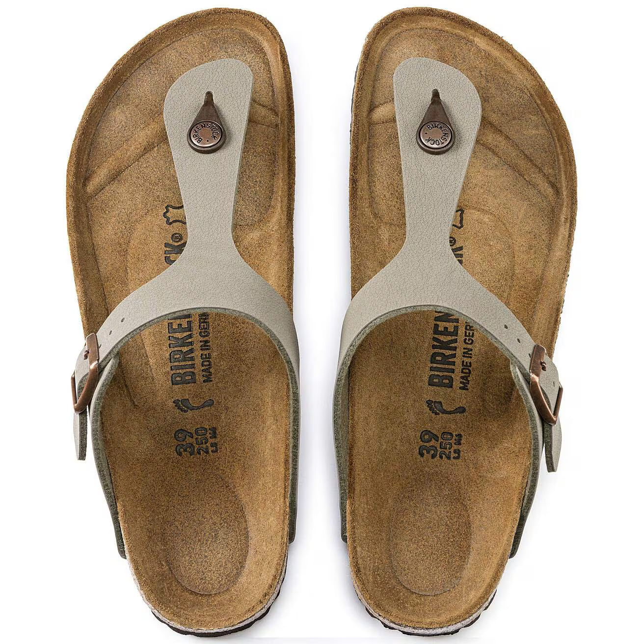 BIRKENSTOCK - Sandale GIZEH - Stone
