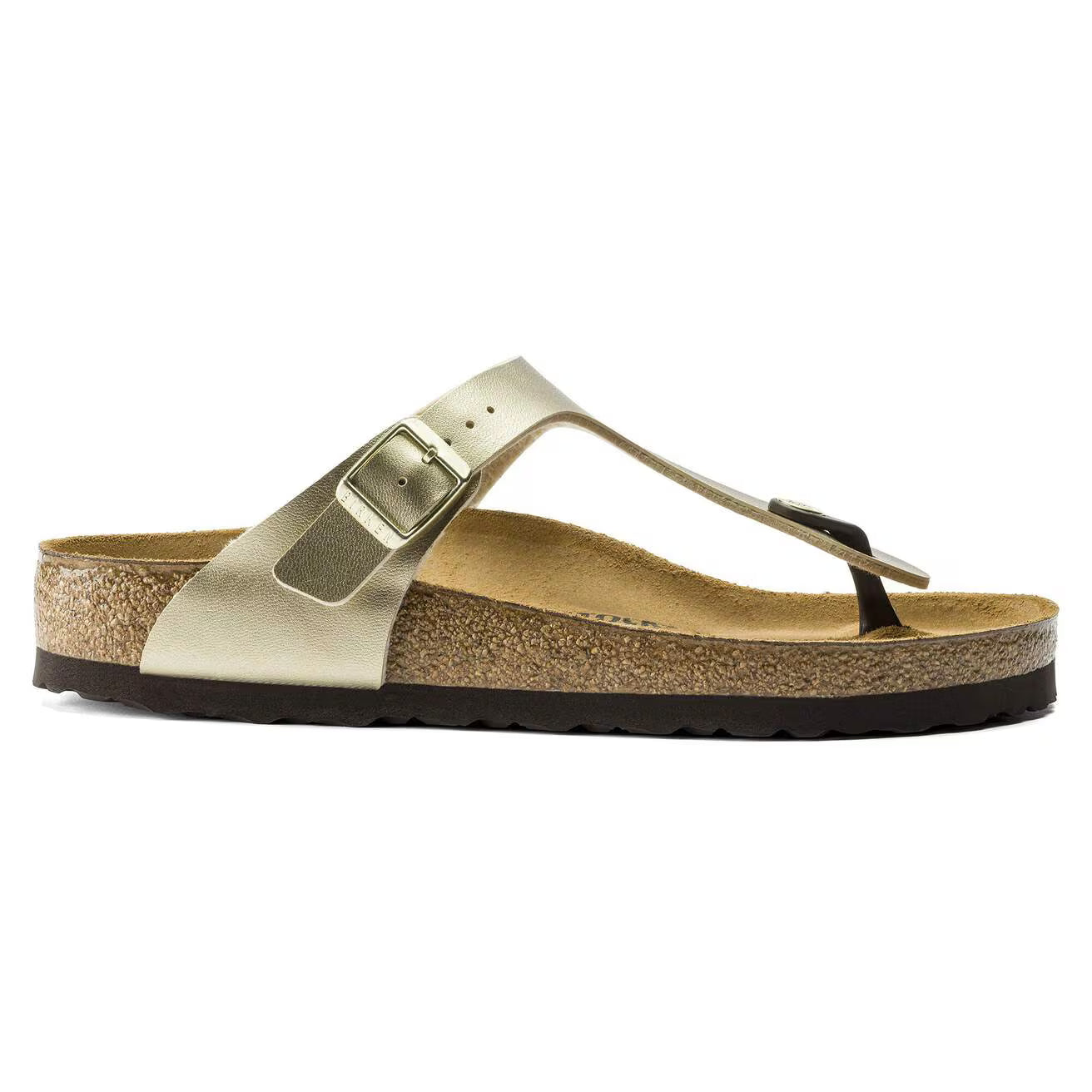 BIRKENSTOCK - Mule GIZEH - Gold