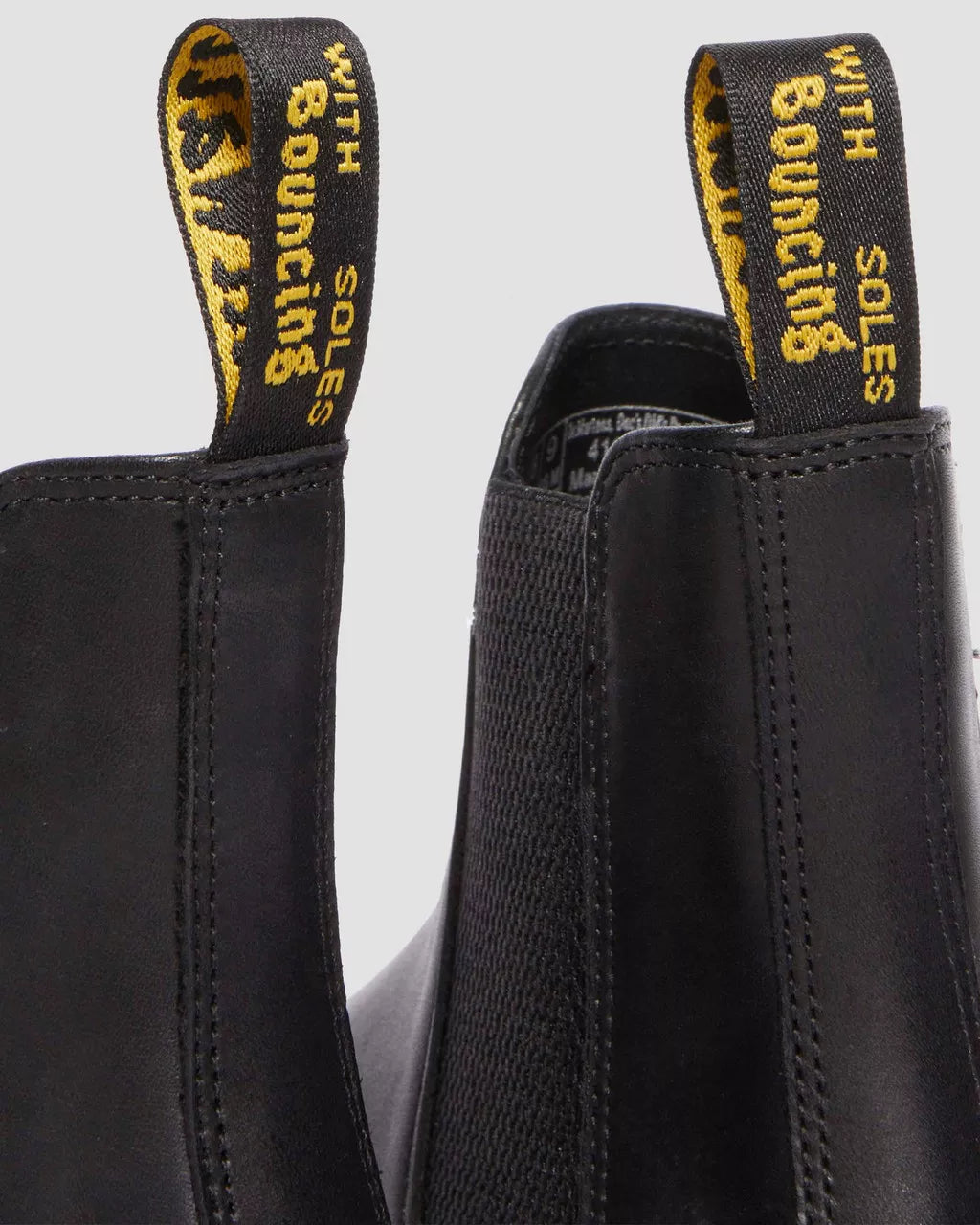 DR. MARTENS - Boots Chelsea GRAEME - Cuir - Noir