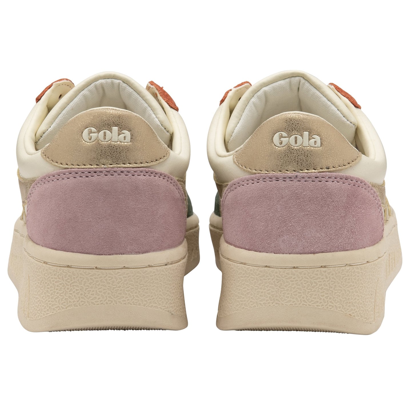 GOLA - Sneakers GRANDSLAM QUAD Recyclé - Offwhite / Sage / Gold