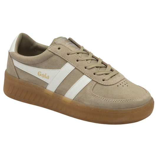 GOLA - Sneakers GRANDSLAM - Suède - Bone / Offwhite / Gum