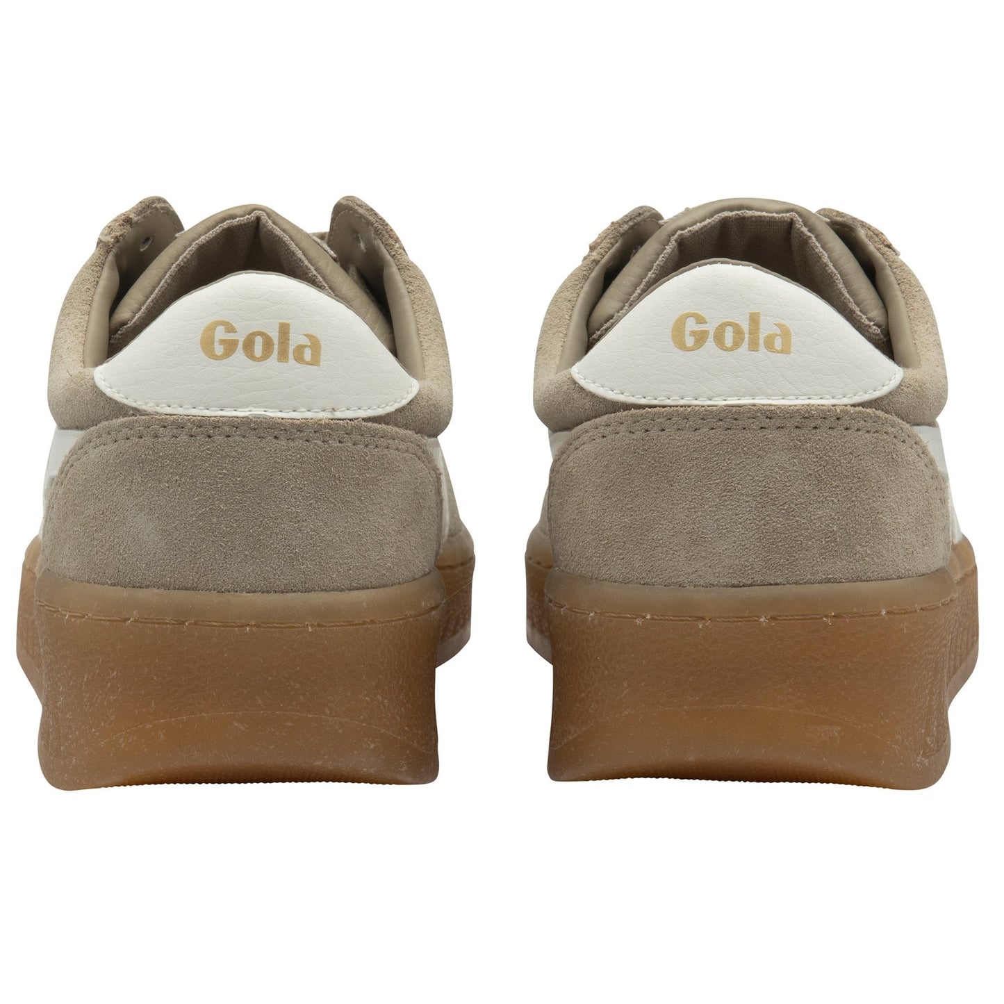GOLA - Sneakers GRANDSLAM - Suède - Bone / Offwhite / Gum