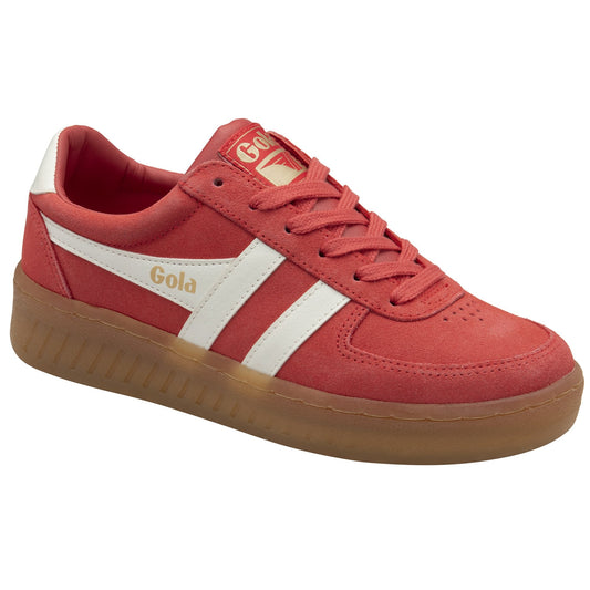 GOLA - Sneakers GRANDSLAM - Suède Coral / Offwhite / Gum