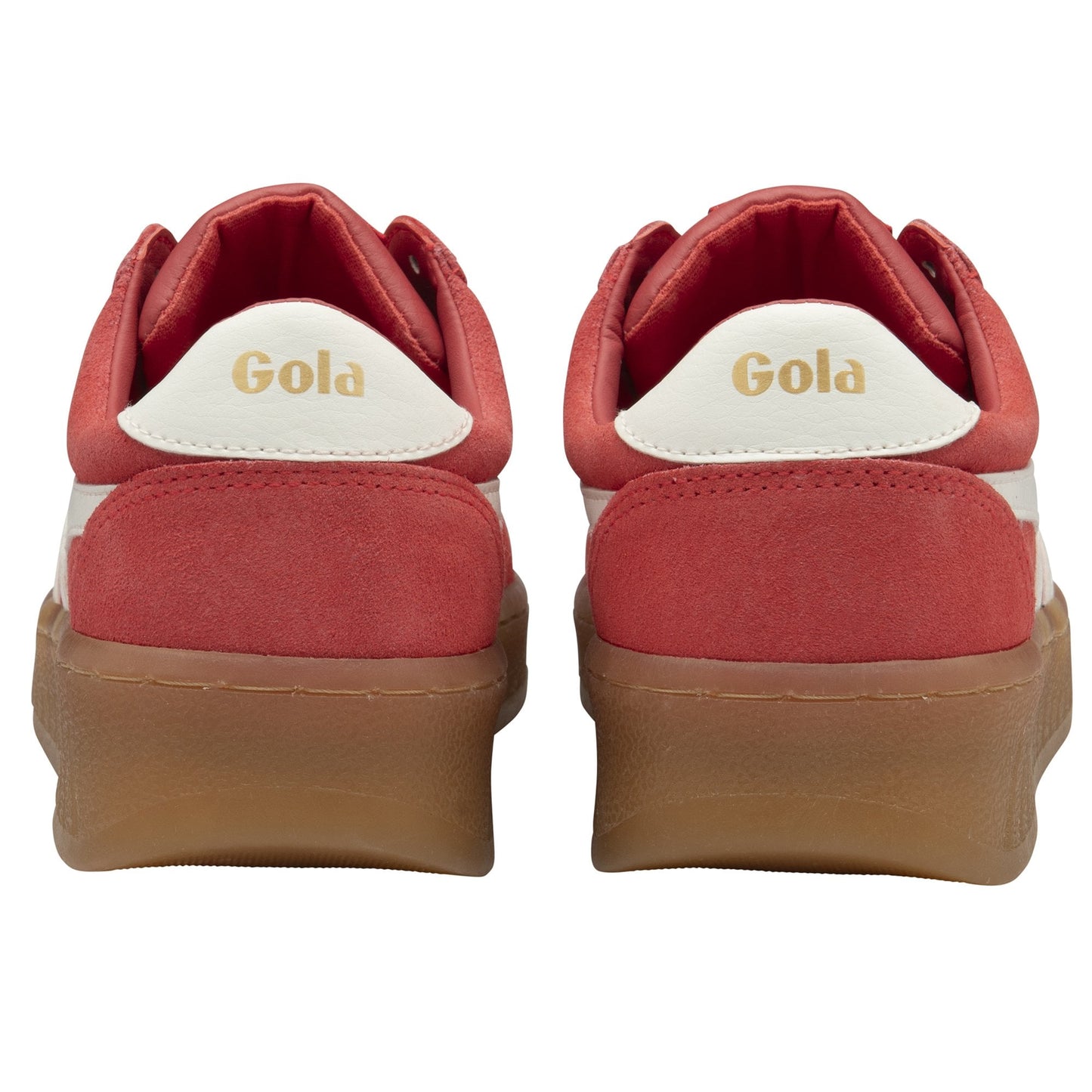 GOLA - Sneakers GRANDSLAM - Suède Coral / Offwhite / Gum