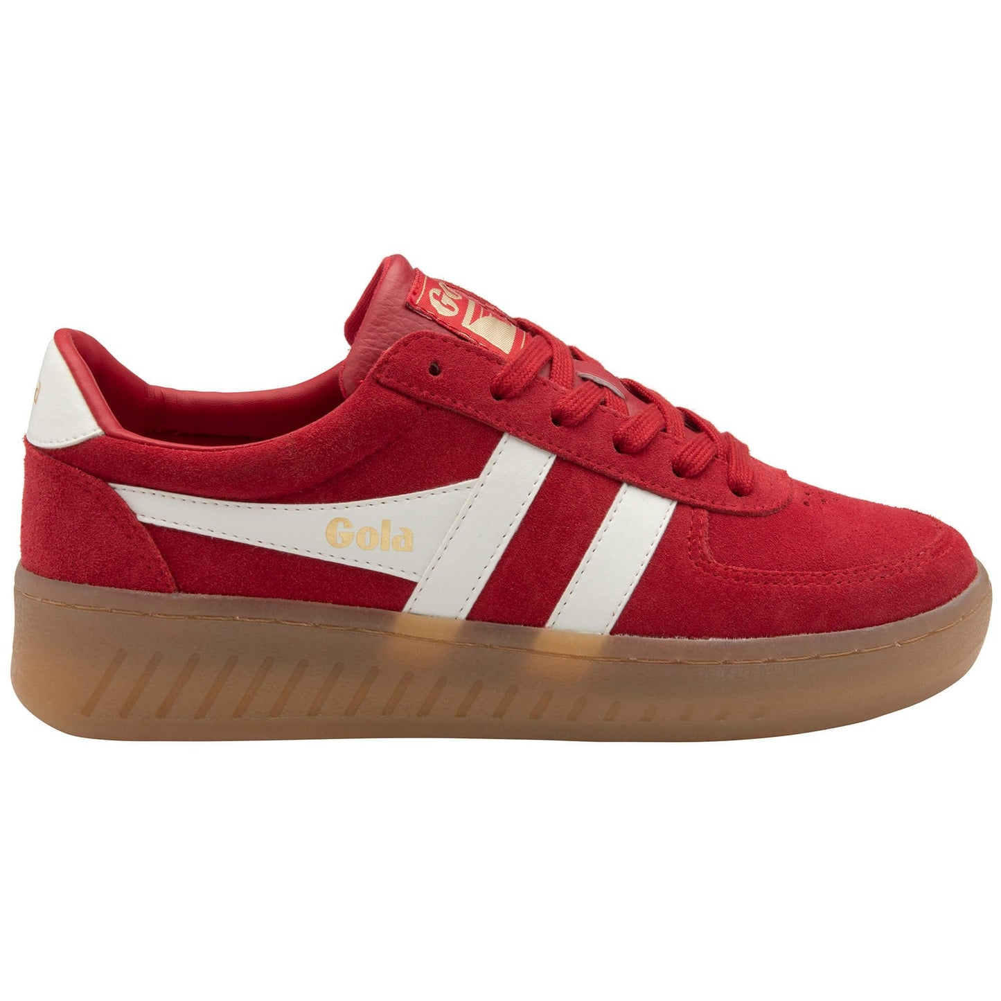 GOLA - Sneakers GRANDSLAM - Suède Red / Offwhite / Gum