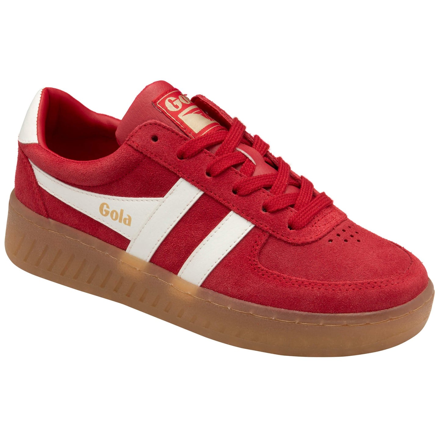 GOLA - Sneakers GRANDSLAM - Suède Red / Offwhite / Gum