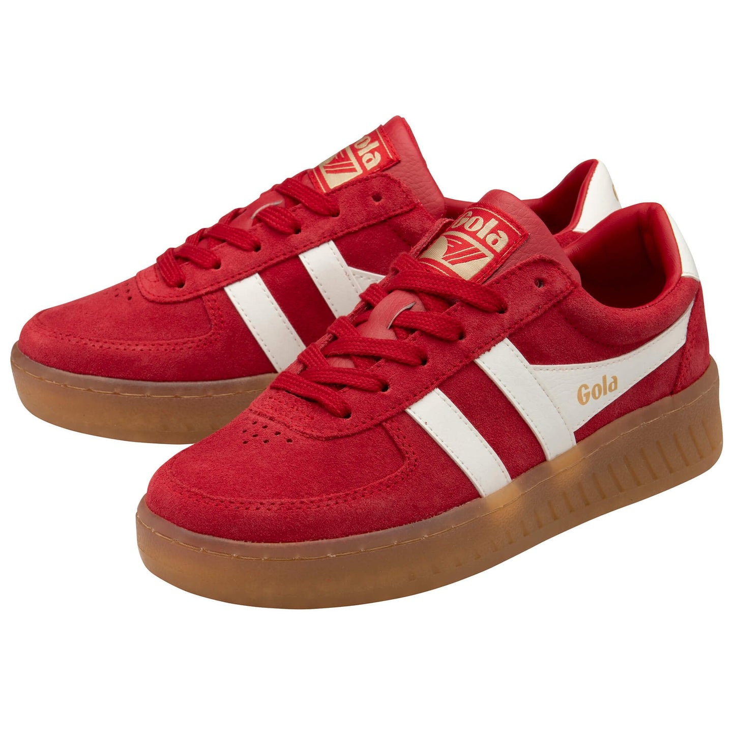 GOLA - Sneakers GRANDSLAM - Suède Red / Offwhite / Gum