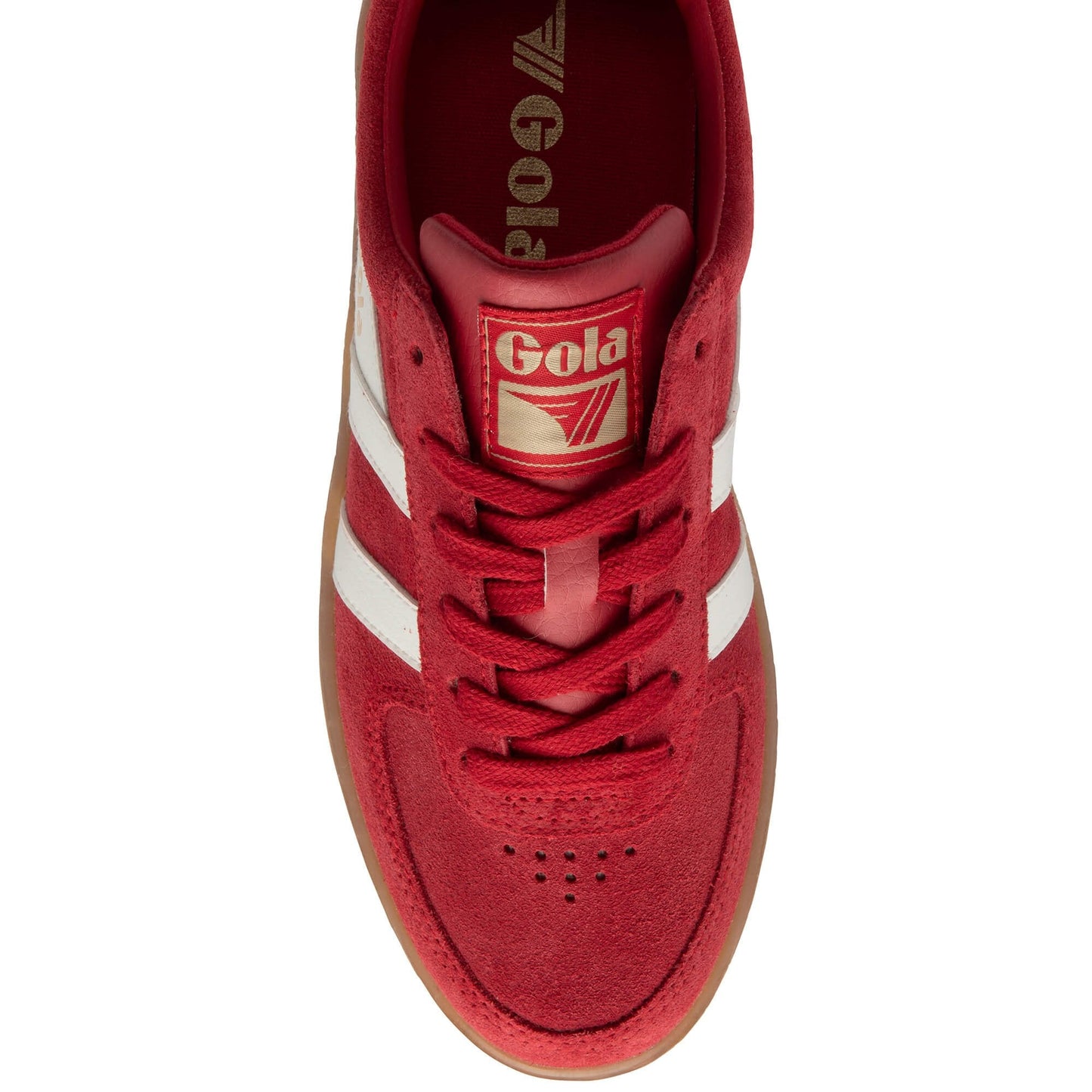 GOLA - Sneakers GRANDSLAM - Suède Red / Offwhite / Gum