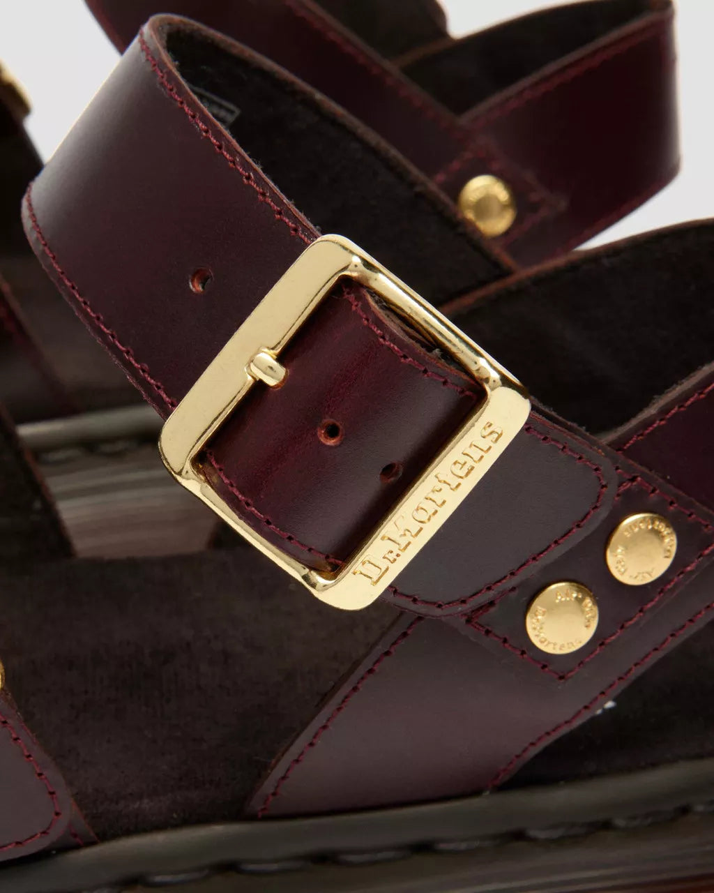 DR. MARTENS - Sandales GRYPHON - Cuir Atlas - Charro