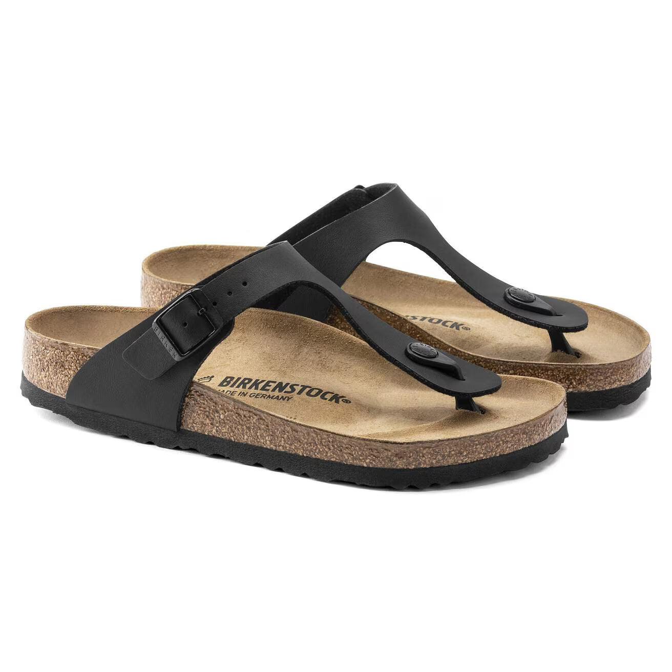 BIRKENSTOCK - Sandale GIZEH - Noir