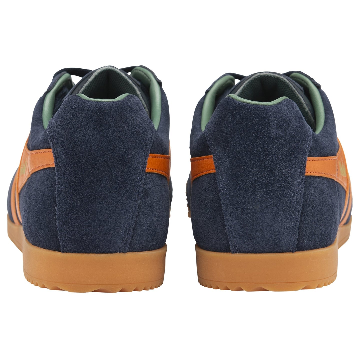 GOLA - Basket HARRIER - Daim - Navy/Moody orange/Sage