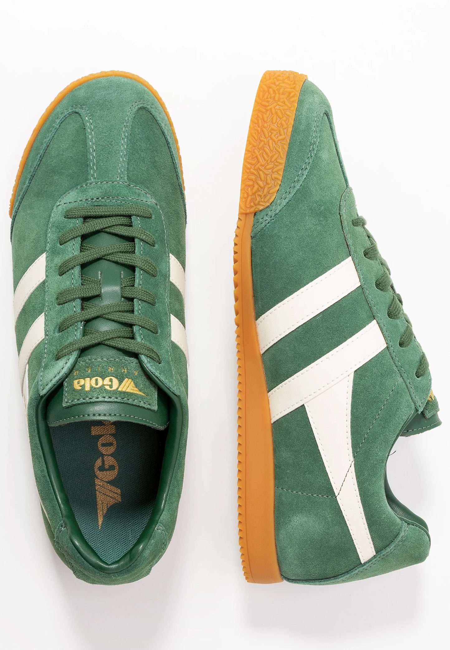 GOLA - Basket HARRIER - Daim - Green/Offwhite