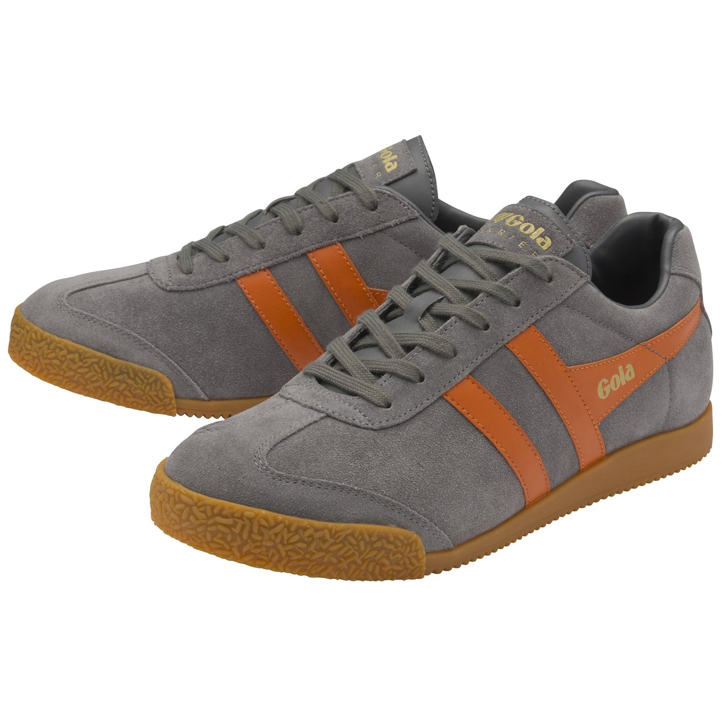 GOLA - Basket HARRIER - Daim - Ash / Moody Orange