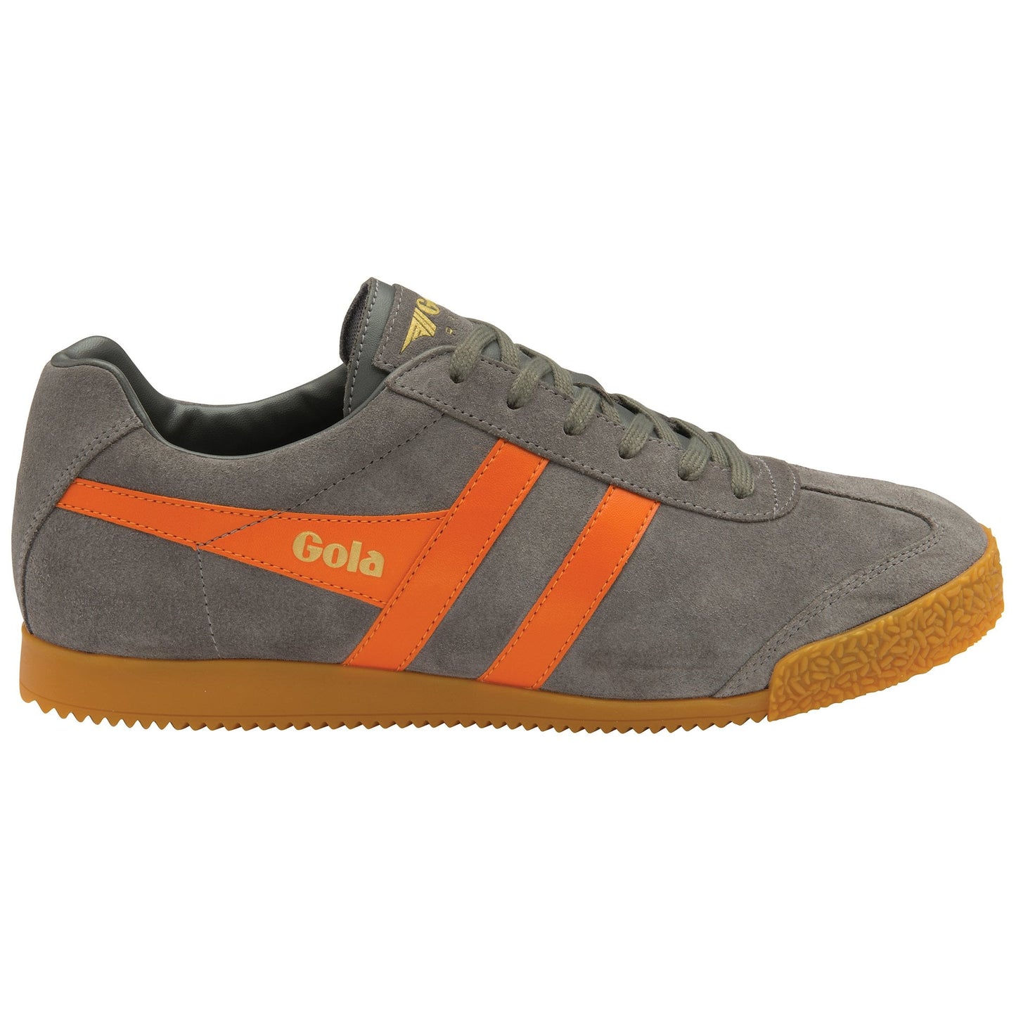 GOLA - Basket HARRIER - Daim - Ash / Moody Orange