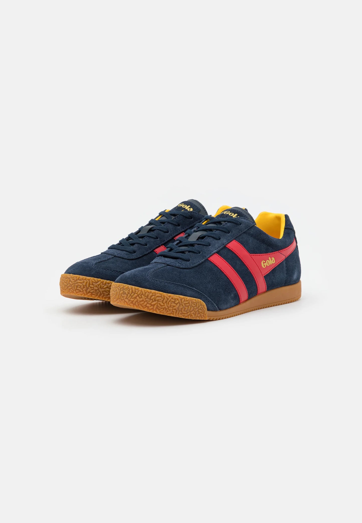 GOLA - Basket HARRIER - Daim - Navy/Red/Sun