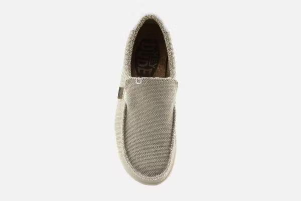 HEY DUDE - Sneaker MIKKA BRAIDED - Toile de coton Biologique - Offwhite