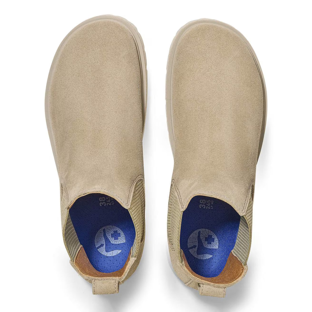 BIRKENSTOCK - Boots HIGHWOOD Suède - Taupe